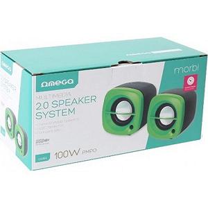 Акустична система Omega OG-15 6W green USB (OG15G) mp.test-s.org.ua - Фото 1