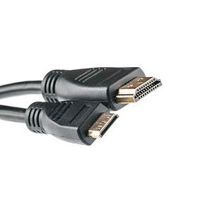 Кабель мультимедійний PowerPlant HDMI A to HDMI C (mini), 2.0m (KD00AS1193) - Фото 1