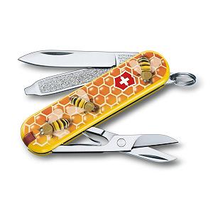 Мультитул Victorinox Сlassic "Honey Bee" (0.6223.L1702) - Фото 1