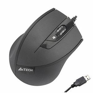 Компьютерная мышь A4Tech N-600X-1 USB Black (N-600X-1) - Фото 1