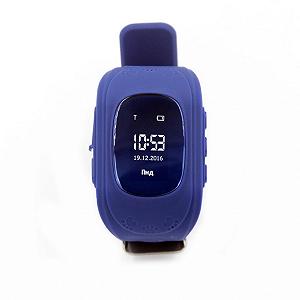 Дитячий смарт-годинник GoGPS ME K50 Темно синие (K50DBL) - Фото 1