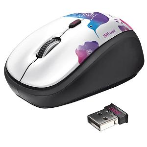 Компьютерная мышь Trust Yvi Wireless Mouse bird (20251) - Фото 1