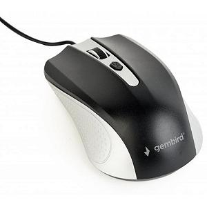 Мишка Gembird MUS-4B-01-SB Black/Silver USB (MUS-4B-01-SB) mp.test-s.org.ua - Фото 1