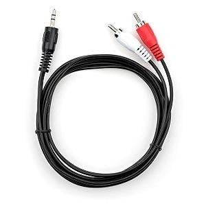 Кабель мультимедийный Vinga Jack 3.5mm M to 2xRCA 1.5 m (VCPDCJ35MRCA21.5BK) - Фото 1