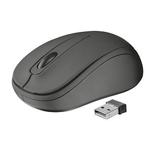 Компьютерная мышь Trust Ziva wireless compact mouse black 2 (21509) - Фото 1