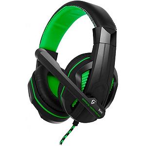 Навушники GEMIX X-370 black-green (04300098) - Фото 1