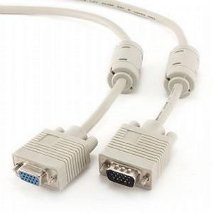 Кабель мультимедійний Cablexpert CC-PPVGAX-5M 5.0m (CC-PPVGAX-5M) - Фото 1