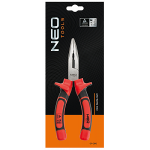 Плоскогубцы Neo выгнутые, 180 мм (01-068) mp.test-s.org.ua - Фото 1