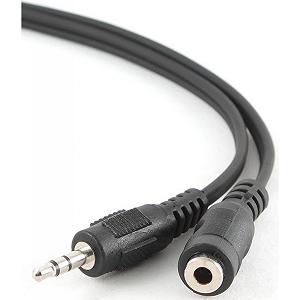 Кабель мультимедийный Cablexpert подовжувач Jack 3.5mm папа/Jack 3.5mm мама (CCA-423-5M) - Фото 1