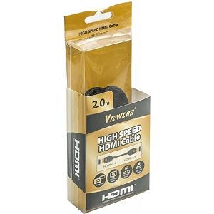 Кабель мультимедийный Viewcon HDMI to HDMI  2.0m (VC-HDMI-509-2m) mp.test-s.org.ua - Фото 1