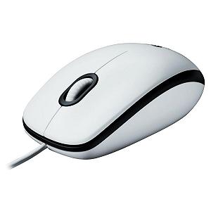 Мишка Logitech M100 White (910-005004) - Фото 1