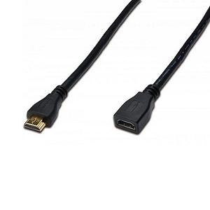 Кабель мультимедійний Digitus HDMI to HDMI  5.0m (AK-330201-050-S) - Фото 1