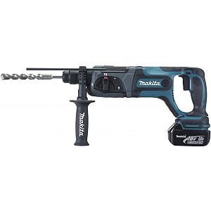 Перфораторы Makita SDS-PLUS LXT, 3Аг х 2шт, Makpac, 1,9Дж, 24мм (DHR241RFJ) mp.test-s.org.ua - Фото 1