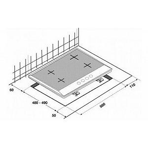Варильна поверхня Beko HIAG 64225 SX (HIAG64225SX) mp.test-s.org.ua - Фото 1