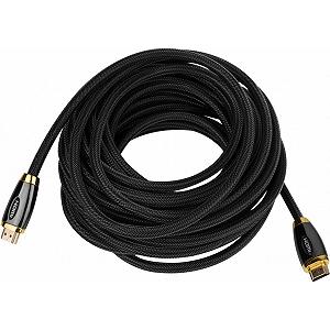 Кабель мультимедийный CHARMOUNT HDMI to HDMI 10m cooper 1.4v (777100) - Фото 1