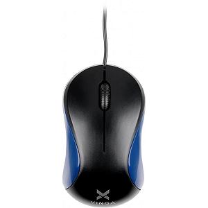 Мышь Vinga MS-882 black - blue (MS-882) - Фото 1