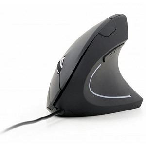 Мишка Gembird MUS-ERGO-01 Black USB (MUS-ERGO-01) - Фото 1