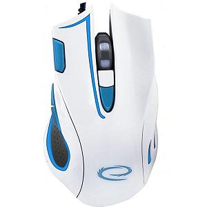 Мишка Esperanza MX401 Hawk white-blue (EGM401WB) - Фото 1