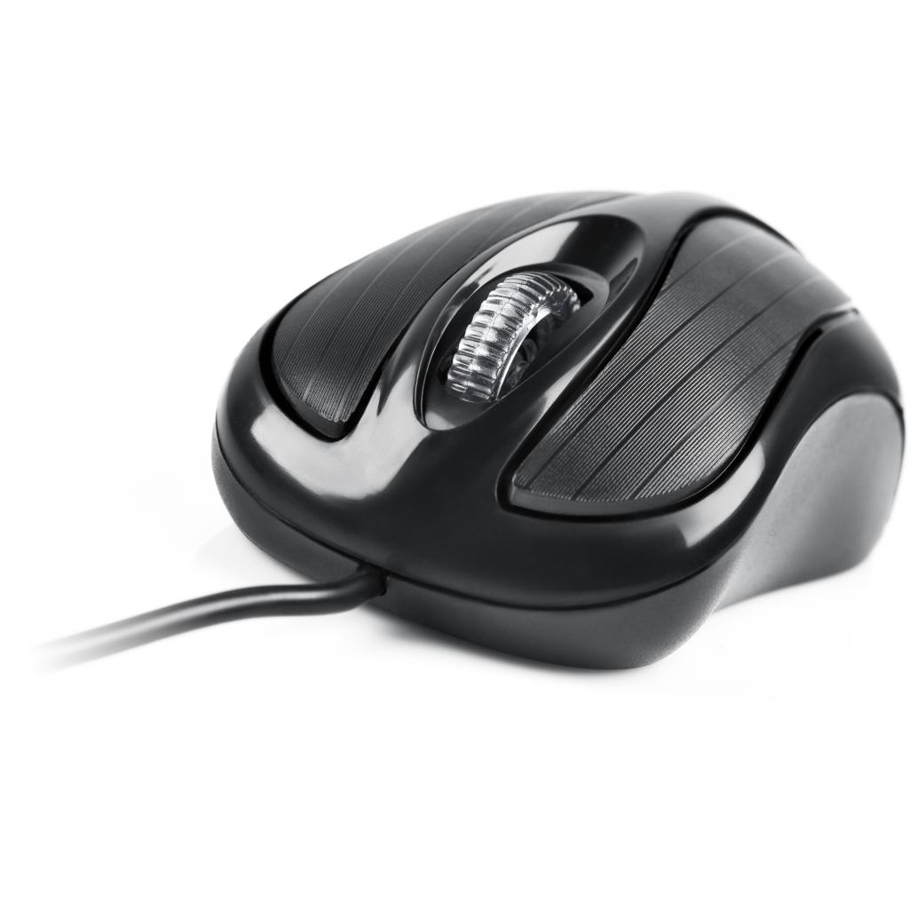 Мишка Vinga MS601BK Black USB (MS601BK), фото №6