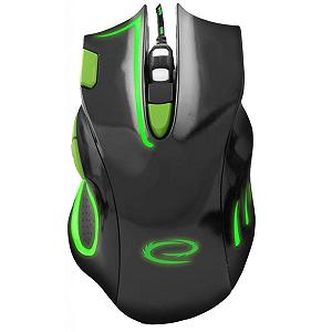 Мишка Esperanza MX401 Hawk black-green (EGM401KG) - Фото 1
