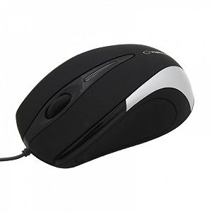 Мишка Esperanza EM102S Black-silver (EM102S) - Фото 1