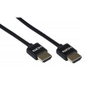 Кабель мультимедийный 2E HDMI to HDMI 3.0m 2.0 Slim black (2EW-1119-3m) mp.test-s.org.ua - Фото 1
