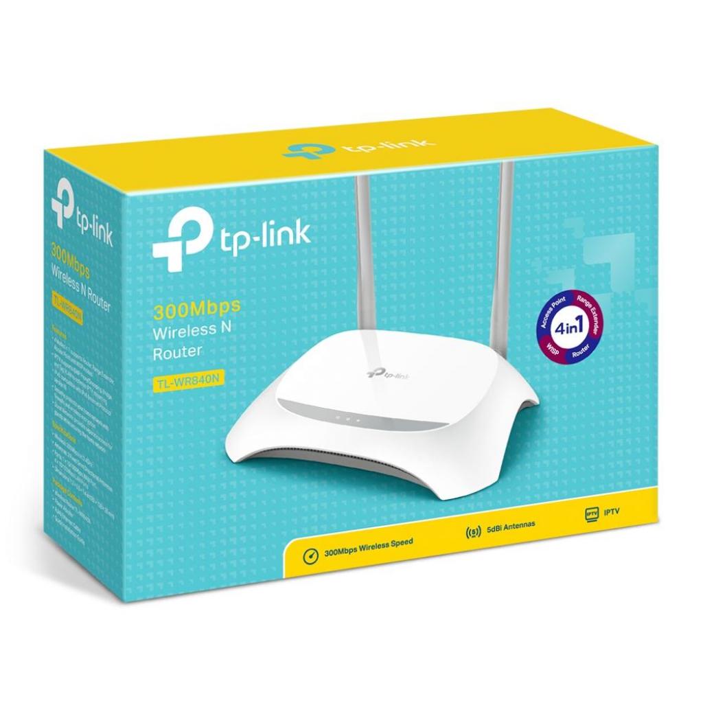 Маршрутизатор TP-LINK TL-WR840N (TL-WR840N), фото №2