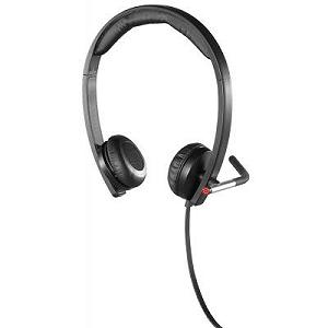 Навушники Logitech H650e Dual USB Wired Headset (981-000519) mp.test-s.org.ua - Фото 1