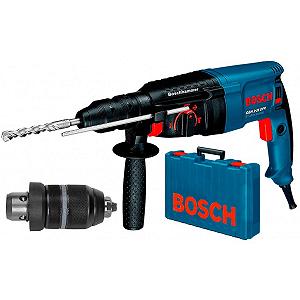 Перфоратор Bosch GBH 2-26 DFR + патрон SDS + Кейс + Набор SDS plus (0.615.990.L2T) - Фото 1