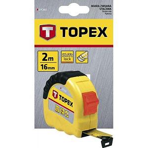 Рулетки Topex стальная лента 3 м x 16 мм (27C303) mp.test-s.org.ua - Фото 1
