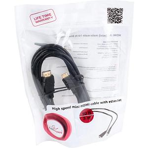 Кабель мультимедійний Cablexpert HDMI A to HDMI C (mini), 3.0m (CC-HDMI4C-10) mp.test-s.org.ua - Фото 1
