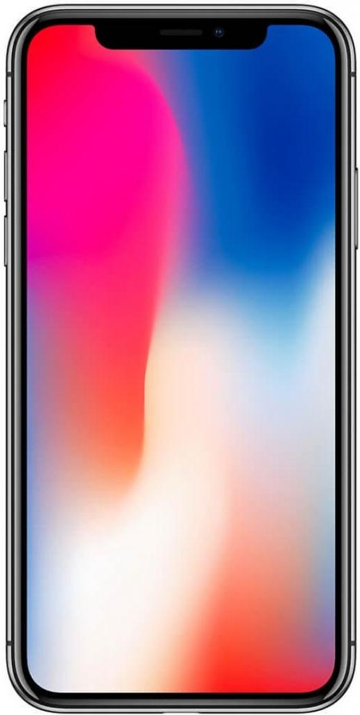 Смартфон Apple iPhone X 256Gb Silver (MQAG2FS/A), фото №1