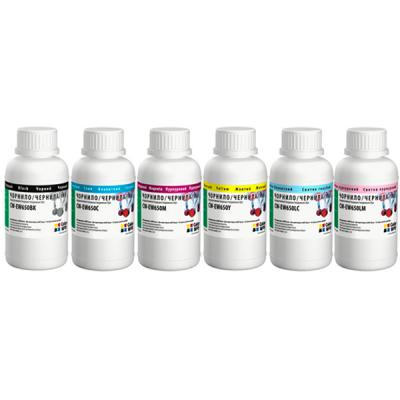 Чернила Colorway Epson SP R270/290 RX500 TX650 (6х200мл) BK/С/M/LС/ (CW-EW650SET02), фото №1
