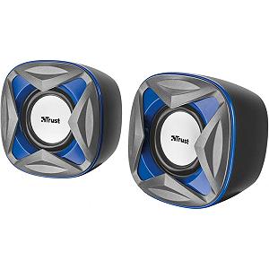 Акустические системы (колонки) Trust Xilo Compact 2.0 Speaker Set blue (21182) - Фото 1