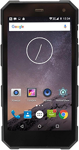 Смартфон Sigma X-treme PQ24 Dual Sim 1/8GB Black (4827798875612) - Фото 1