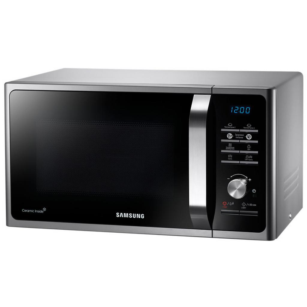 Мікрохвильова піч Samsung MS23F302TAS/UA (MS23F302TAS/BW), фото №2