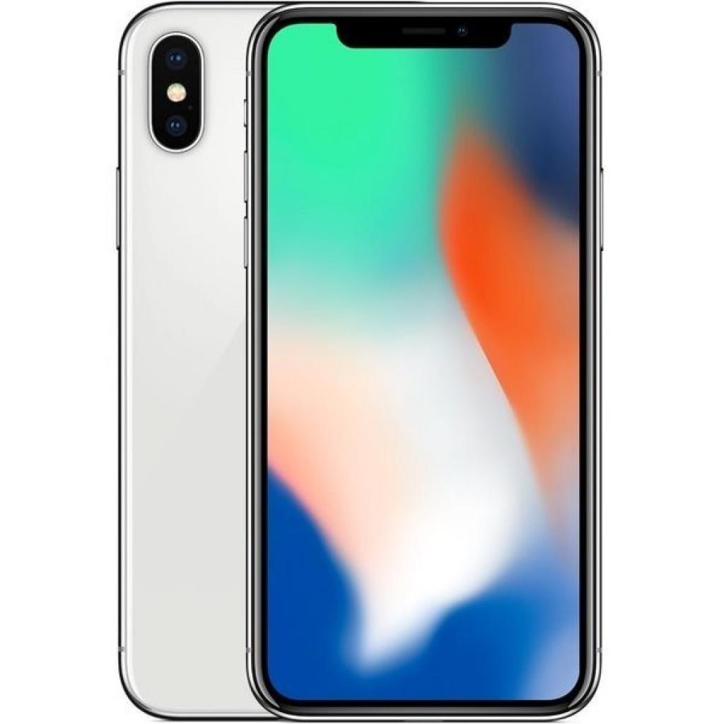Смартфон Apple iPhone X 256Gb Silver (MQAG2FS/A), фото №5