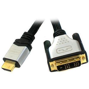 Кабель мультимедійний Viewcon HDMI to DVI 18+1pin M, 3.0m (VD 103-3m.) - Фото 1