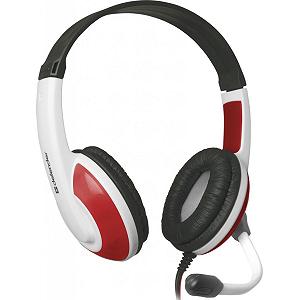Навушники Defender Warhead G-120 Red-White (64098) - Фото 1