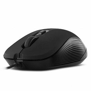 Мишка SVEN RX-140 USB black (00530088) - Фото 1