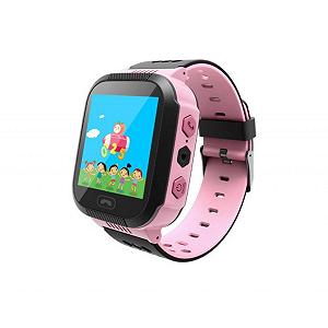 Детские умные часы GoGPS ME К12 Розовые (K12PK) - Фото 1