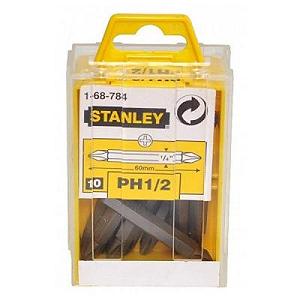 Наборы бит Stanley Ph1, Ph2, 60мм, 10шт (1-68-784) mp.test-s.org.ua - Фото 1
