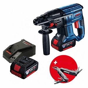 Перфоратор BOSCH PT GBH 180-LI аккумуляторный + мультитул (0.615.990.L01) - Фото 1