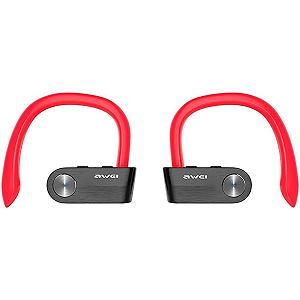 Навушники AWEI T2 Twins Earphones Red (F_53651) mp.test-s.org.ua - Фото 1