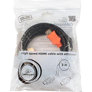 Кабель мультимедійний Cablexpert HDMI to HDMI  3.0m (CC-HDMI4L-10) mp.test-s.org.ua - Фото 1