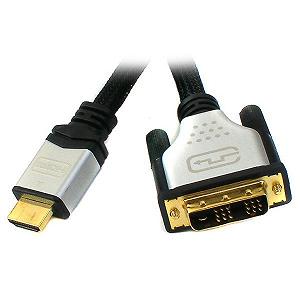 Кабель мультимедійний Viewcon HDMI to DVI 18+1pin M, 5.0m (VD 103-5m.) - Фото 1