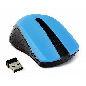 Компьютерная мышь Gembird MUSW-101-B Wireless Blue (MUSW-101-B) - Фото 1