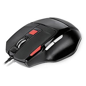 Мишка REAL-EL RM-500 Gaming USB Black (RM-500) - Фото 1