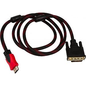 Кабель мультимедийный CHARMOUNT HDMI to DVI 5m cooper 1.4v (70050) - Фото 1