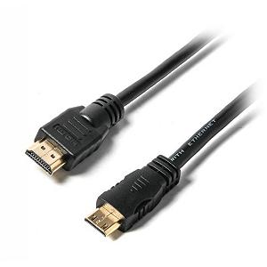 Кабель мультимедійний Viewcon HDMI A to HDMI C (mini), 1.8m (VD 090-1.8m) - Фото 1